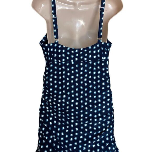 Coco Reef Blue Patterned Bikini Top - Picture 2 of 8